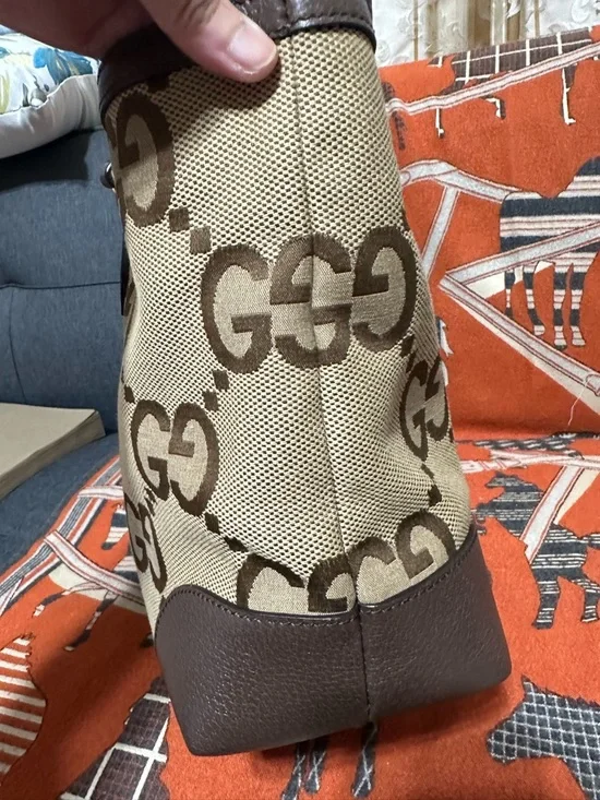 GUCCI ❤️🌟OPHIDIA JUMBO GG TOTE BAG - Picture 6 of 13